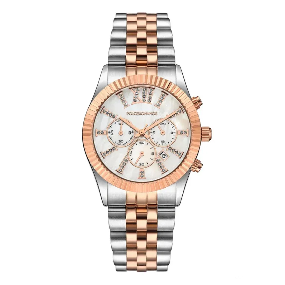 MONTRE POLOEXCHANGE FEMME M.FONCTION ACIER